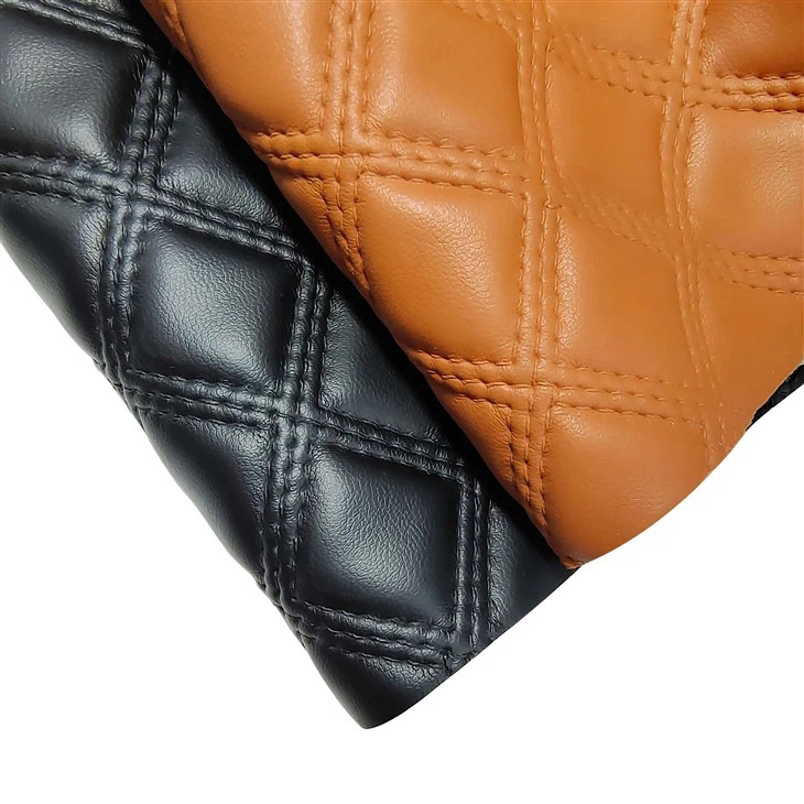 Ashion Car Interior Embroidered Embossed Synthetic Leather Sofa Bag Car Seat