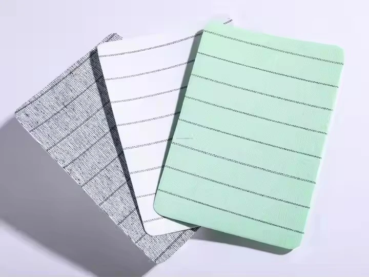 Hot Selling And Excellent Quality Non Woven Striate Insole Board With Strong Blue EVA For Footwear Blue Shoe Fabric Panel
