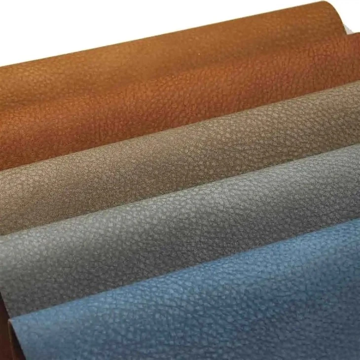 Lychee Grain Pvc Artificial Leather Raw Yangbuck Nubuck Leather For Car Seat Shoe