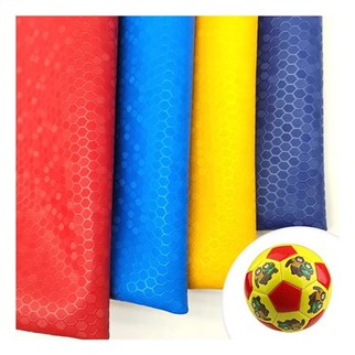 Customized 3D Quality Roll Materials Leather PU For Football