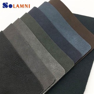 Eco-Friendly Vegan Embossed Nubuck PU Leather