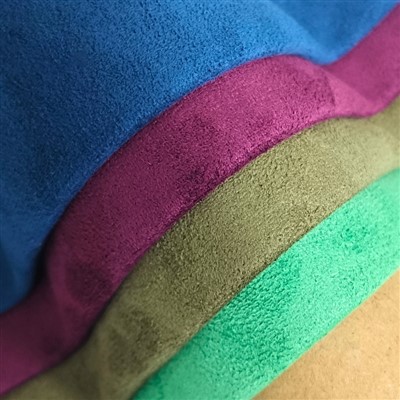 Soft Touch Suede Synthetic Leather Wholesale For Footwear Craft Bags