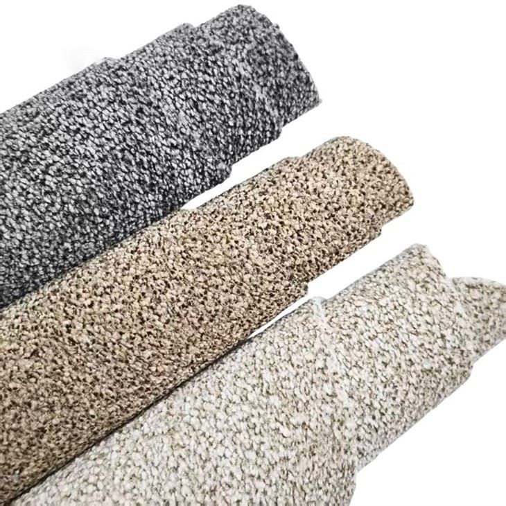 Soft Textured Teddy Boucle Faux Fur Cloth For Footwear Interior Home Decoration high quality
