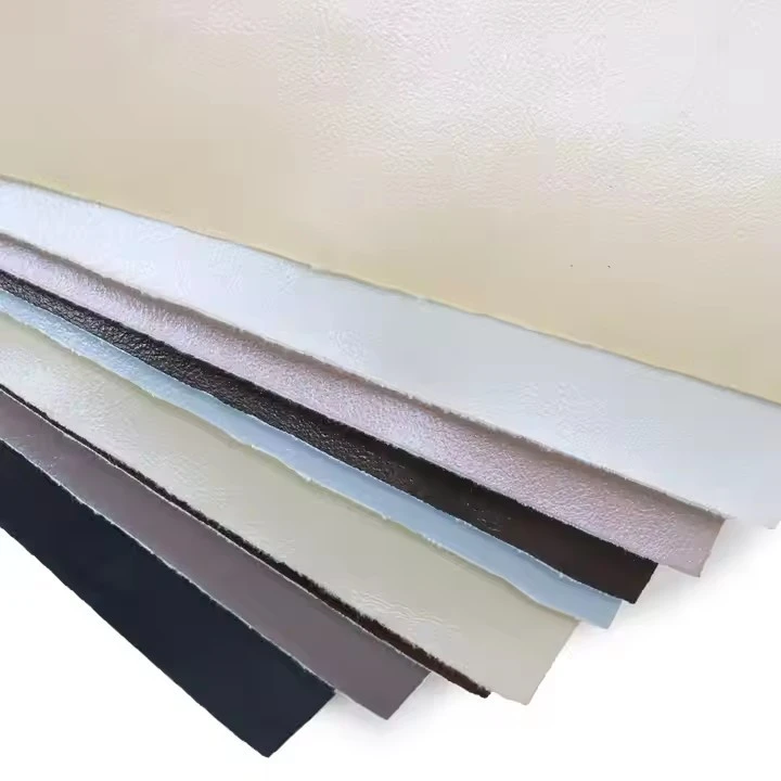 Solvent-Free Microfiber Stretch Fabric PU Leather Faux For Sofa Bag Lining Furniture Decorative Home Textile For Car Car Seats