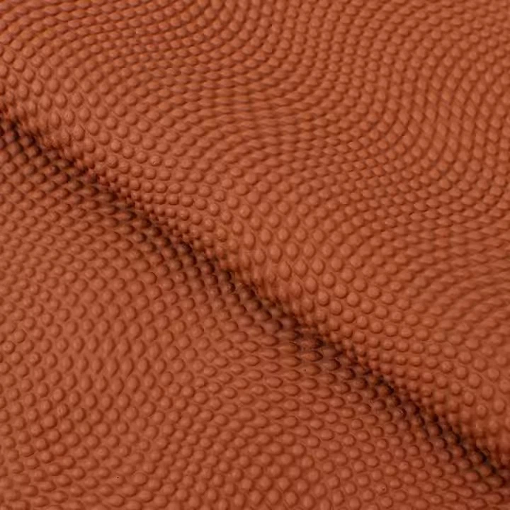 Wholesale Custom Basketball Pattern Suede Fabric Stretch Wicking Vinyl PU PVC Synthetic Leather Gloves For Garments Bags